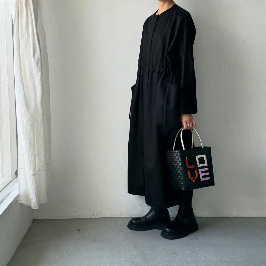 TENNE HANDCRAFTED MODERN ウエストストリングドレス