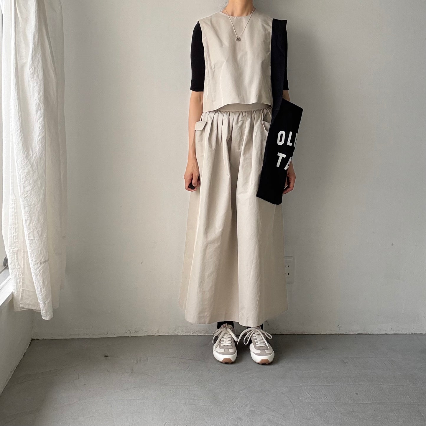OLDMANS TAILOR OMTワンショルダーバッグ ブラック