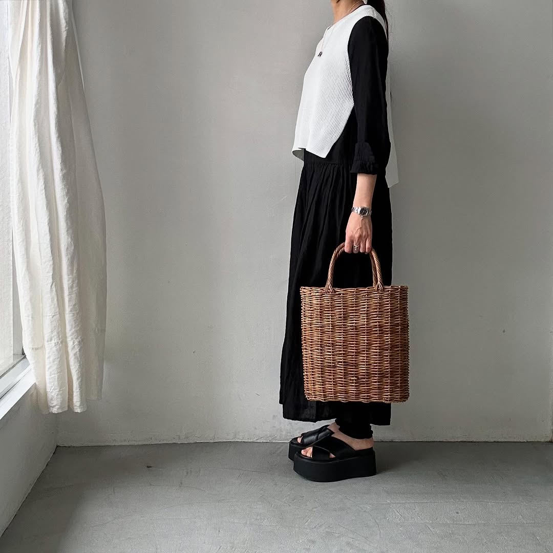 TORICI ツイストワッフルベスト ホワイト