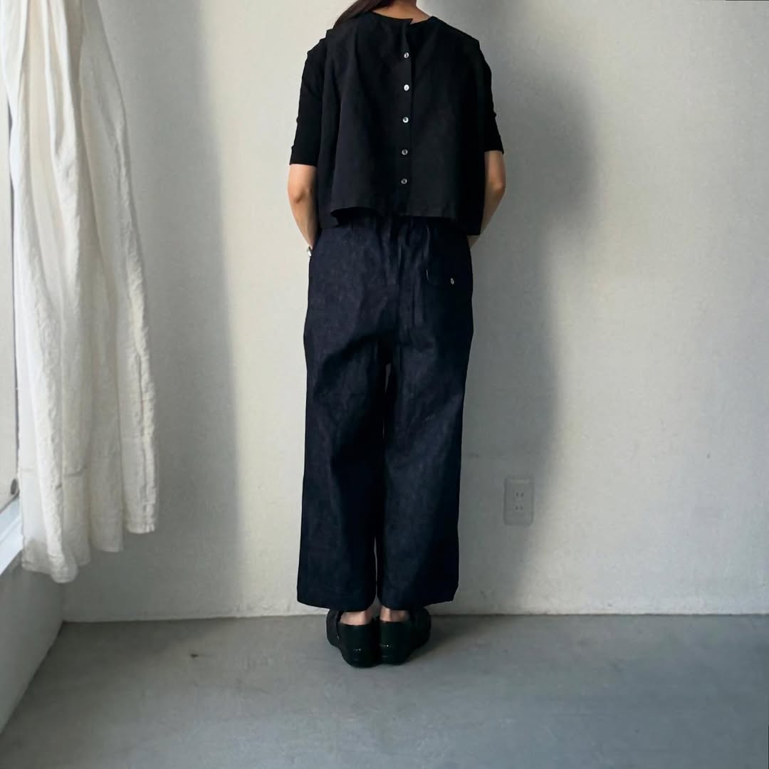 ゴーシュ デニムワイドパンツ