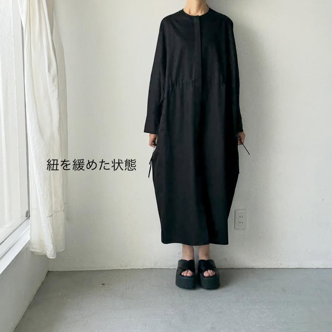 TENNE HANDCRAFTED MODERN ウエストストリングドレス