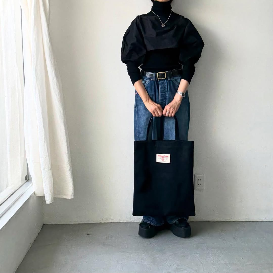 OLDMANS TAILOR メルトンウールトートバッグ