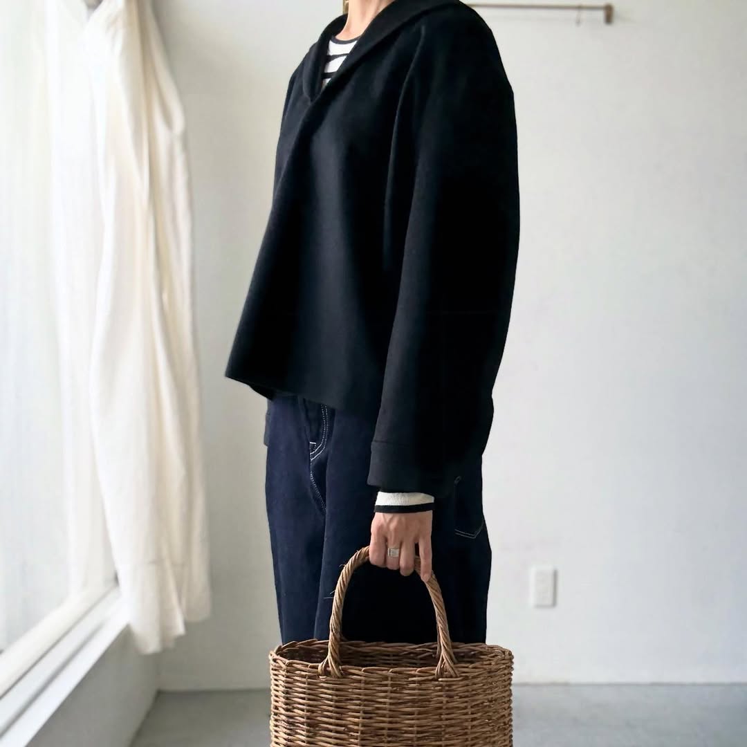 TENNE HANDCRAFTED MODERN カシミアセーラープルオーバー