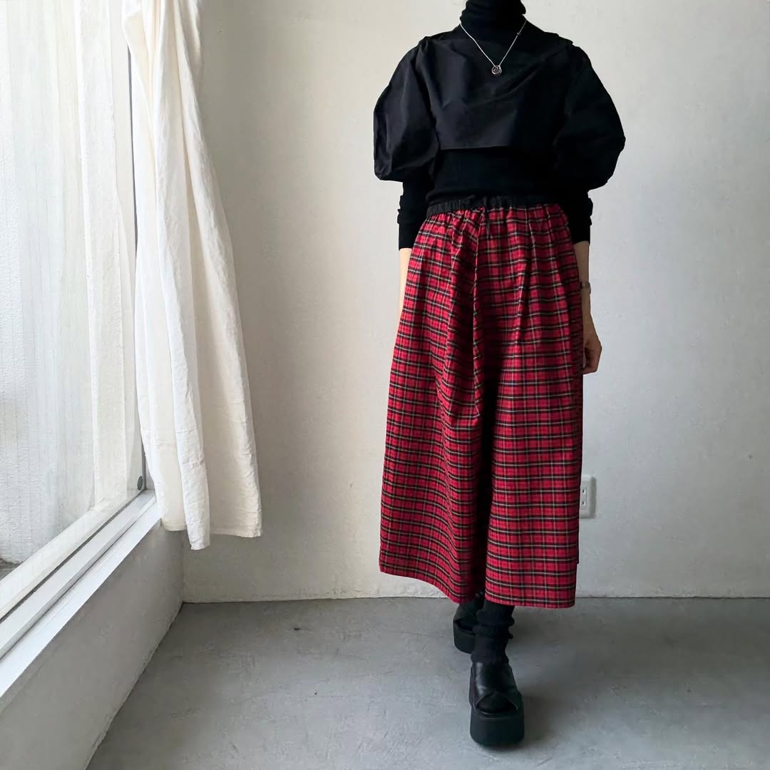 R&D.M.Co コットンポリエステルタフタプルオーバーボレロ