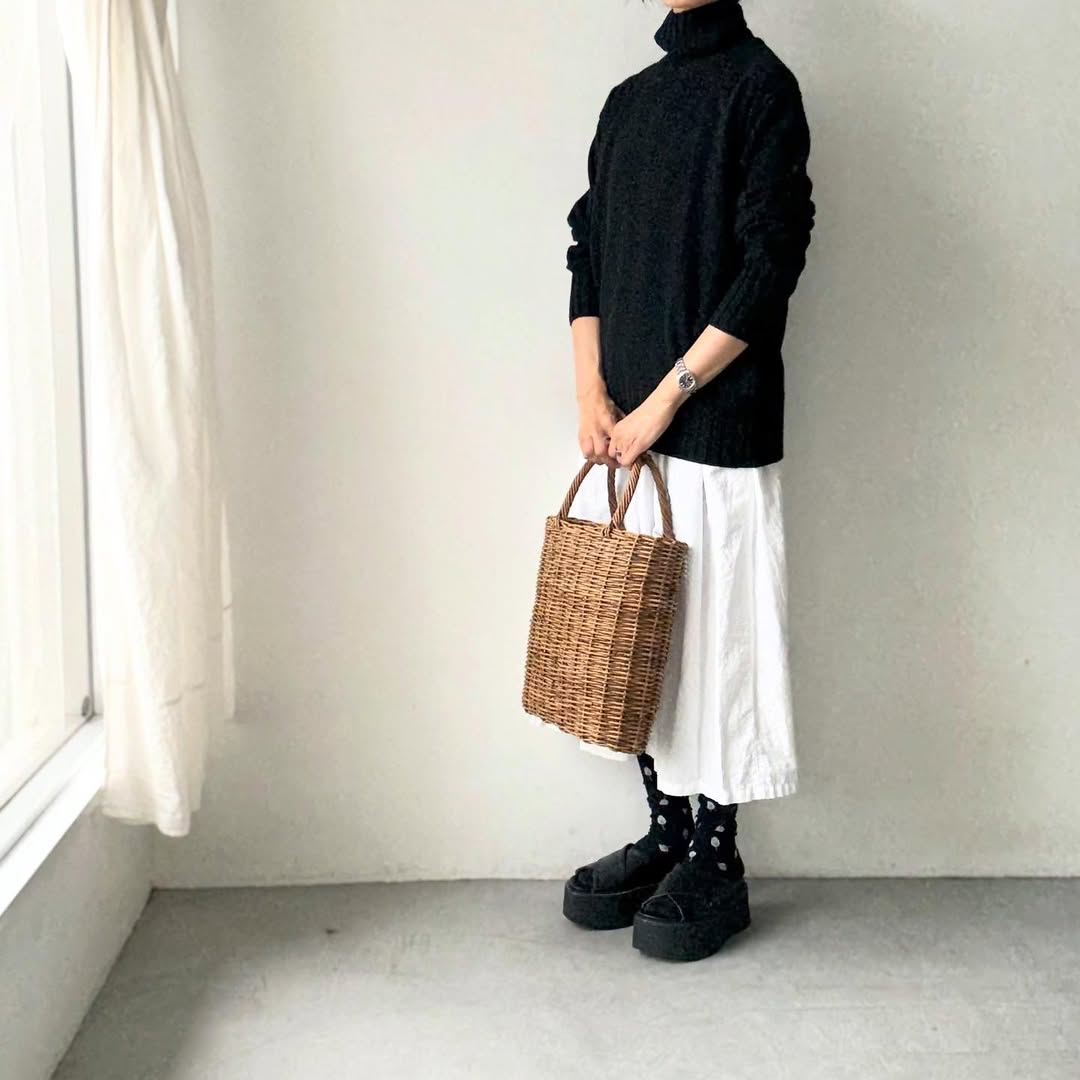 atelier d'antan Licari ウールカシミアタートルセーター