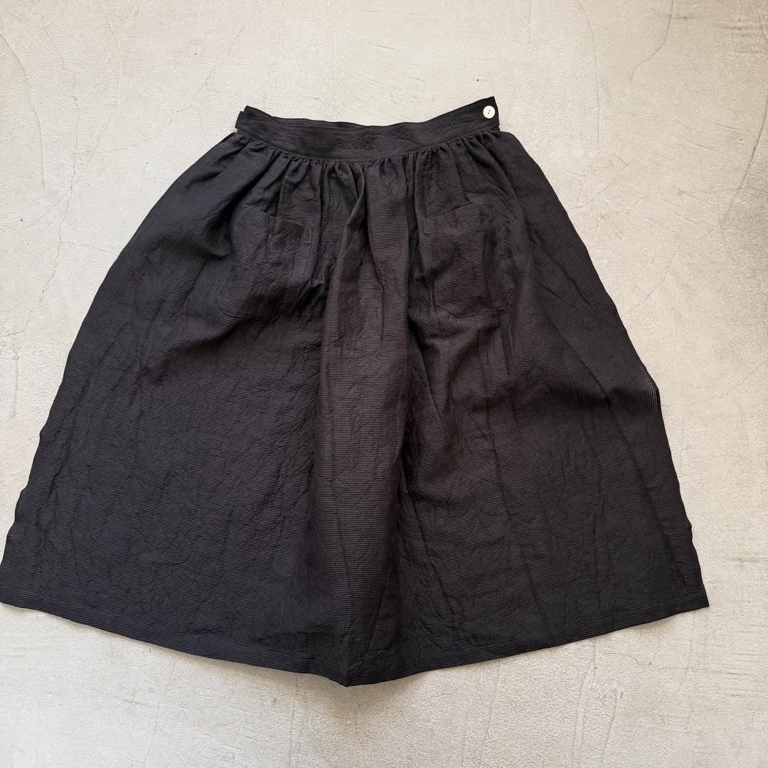R&D.M.Co シェーディングチェックサロンエプロン