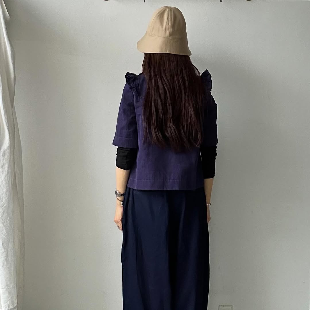 TENNE HANDCRAFTED MODERN ベンタイルコットンハット キャメル