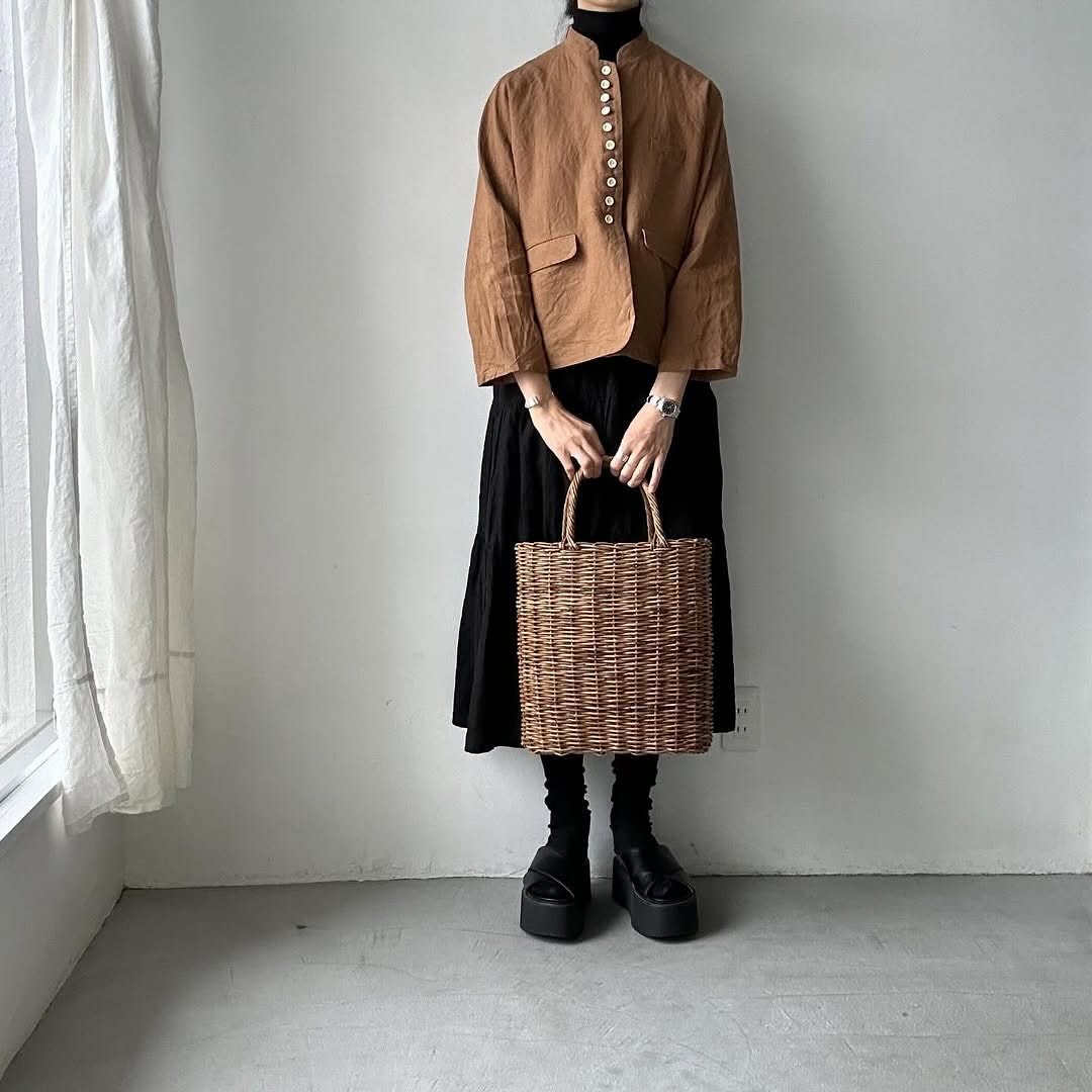 atelier d'antan Taineリネンジャケット