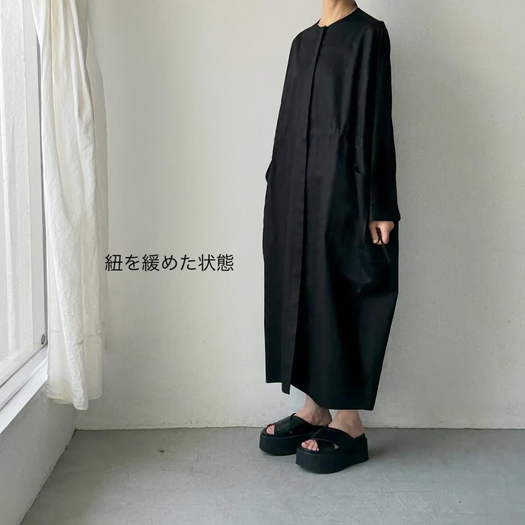 TENNE HANDCRAFTED MODERN ウエストストリングドレス