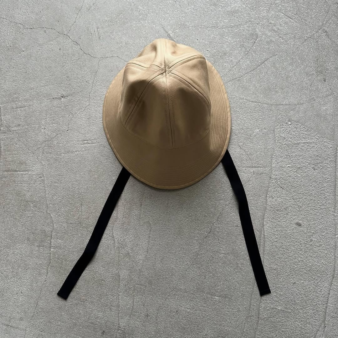 TENNE HANDCRAFTED MODERN ベンタイルコットンハット キャメル
