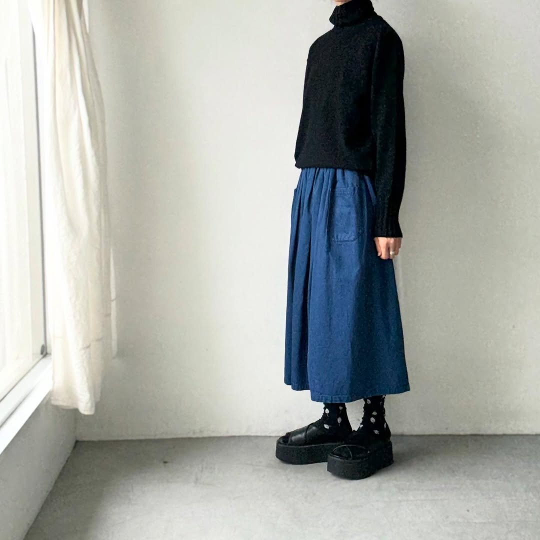atelier d'antan Licari ウールカシミアタートルセーター