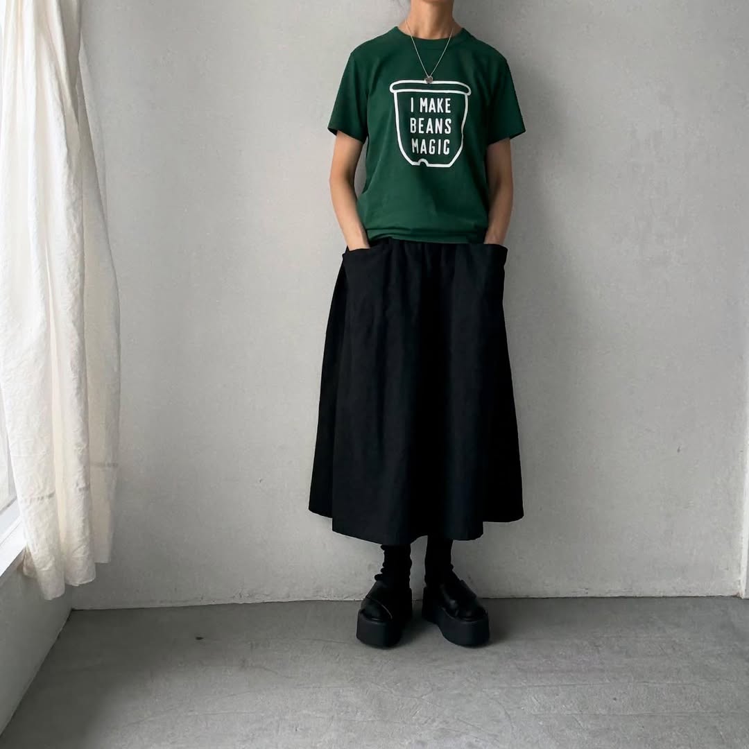 R&D.M.Co ビーンズマジック半袖Tシャツ