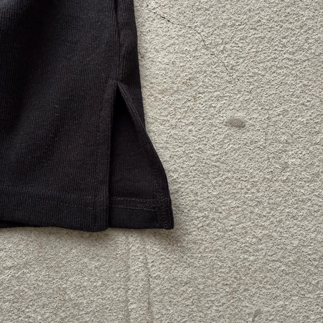 homspun プライス長袖プルオーバー ブラック