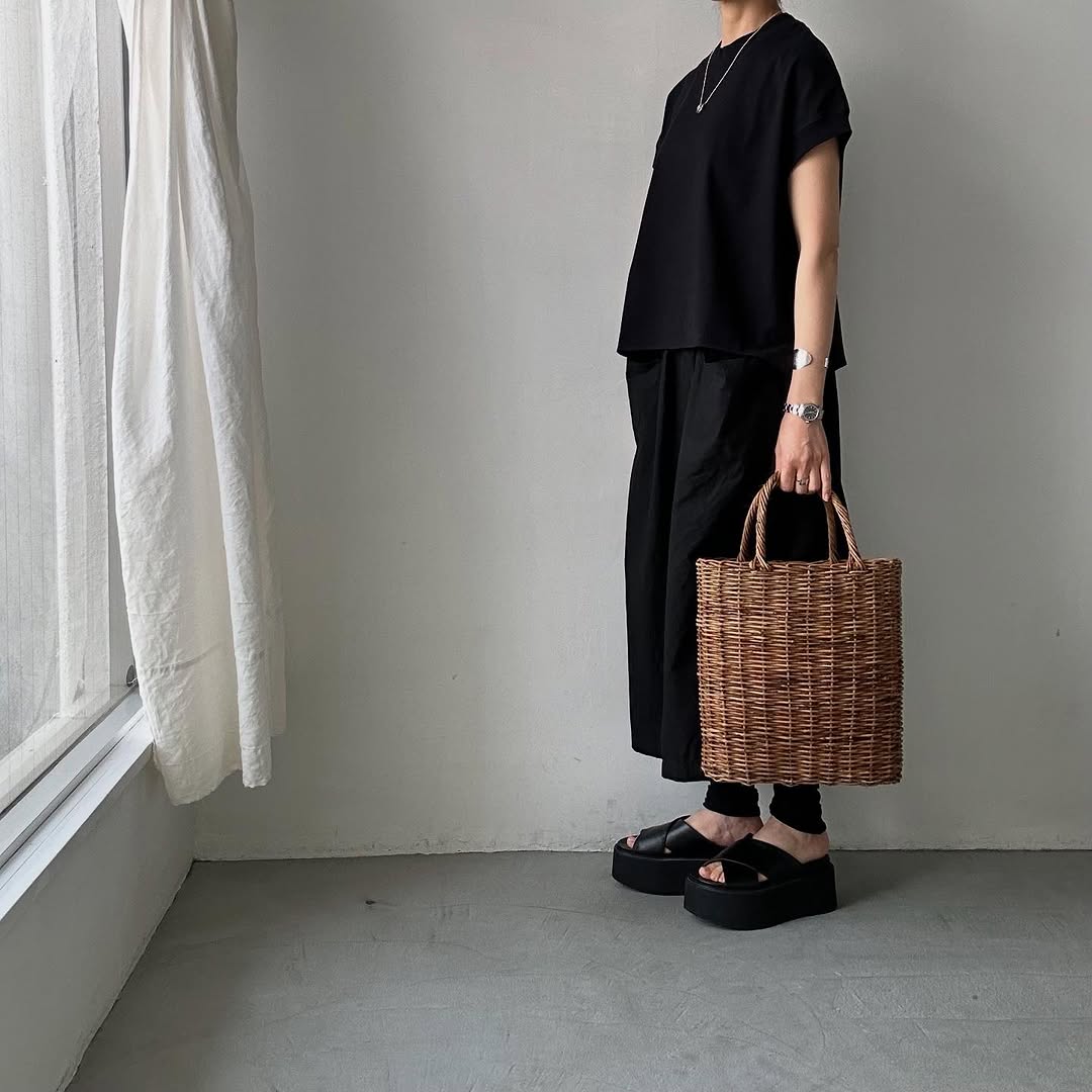 atelier d'antan Borel コットンジャージーノースリーブプルオーバー(ベスト)