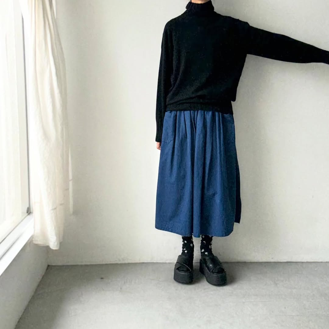 atelier d'antan Licari ウールカシミアタートルセーター