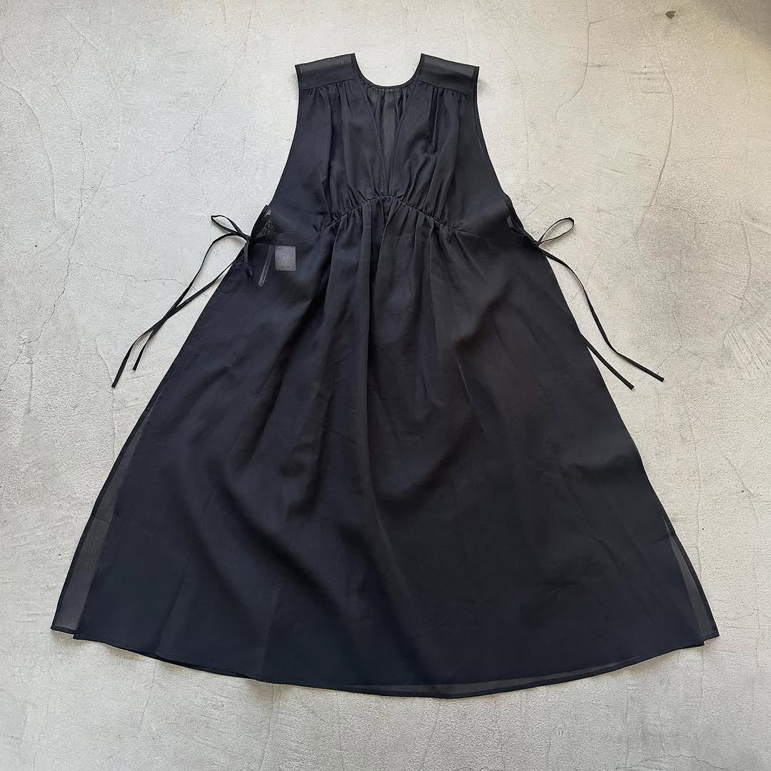 TENNE HANDCRAFTED MODERN コットンオーガンジー2wayロングドレス