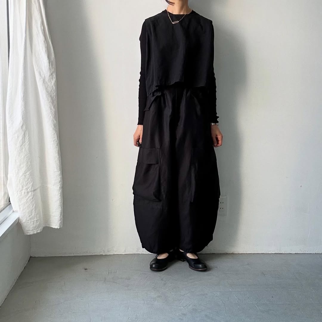 TENNE HANDCRAFTED MODERN ミリタリーバレルパンツ