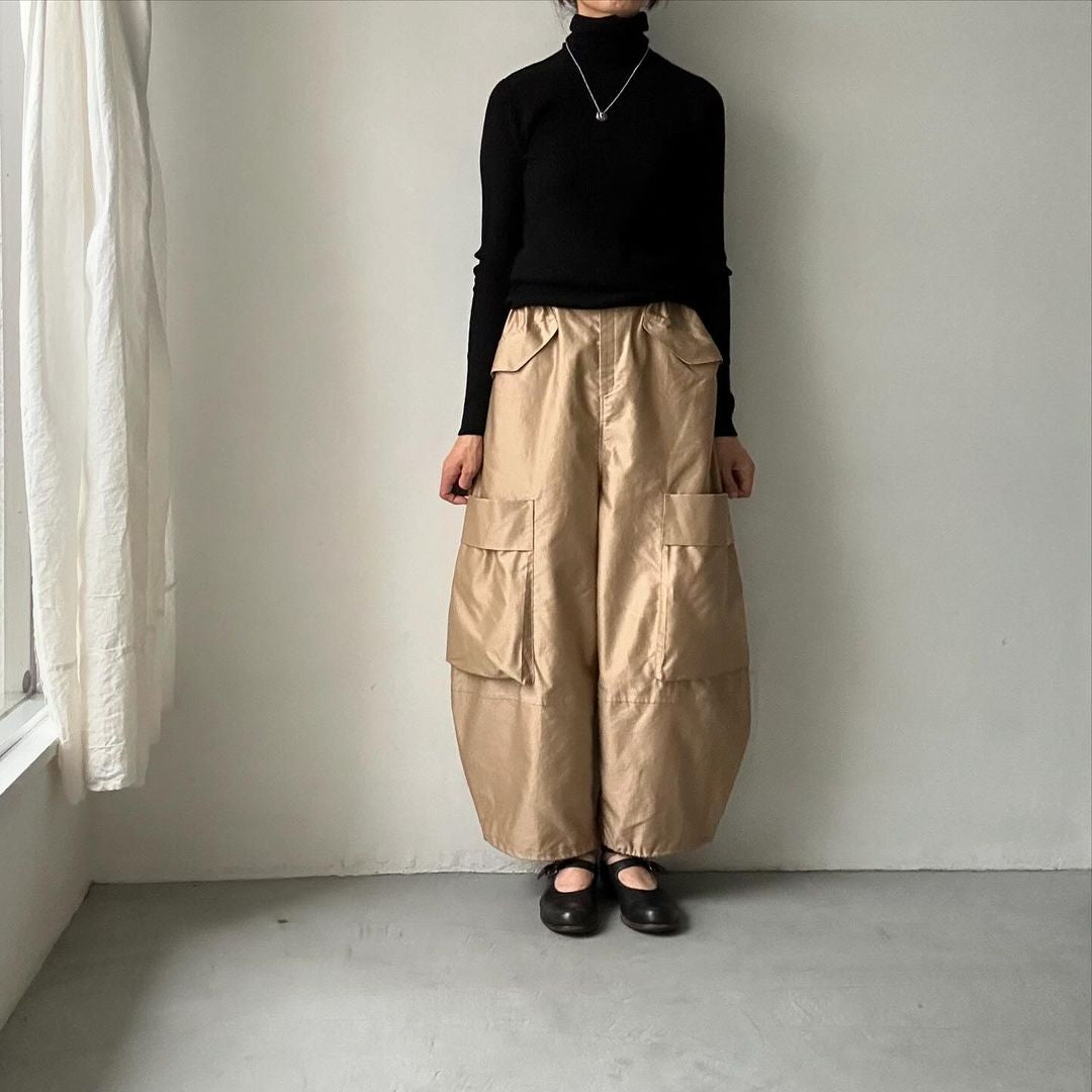 TENNE HANDCRAFTED MODERN ミリタリーバレルパンツ