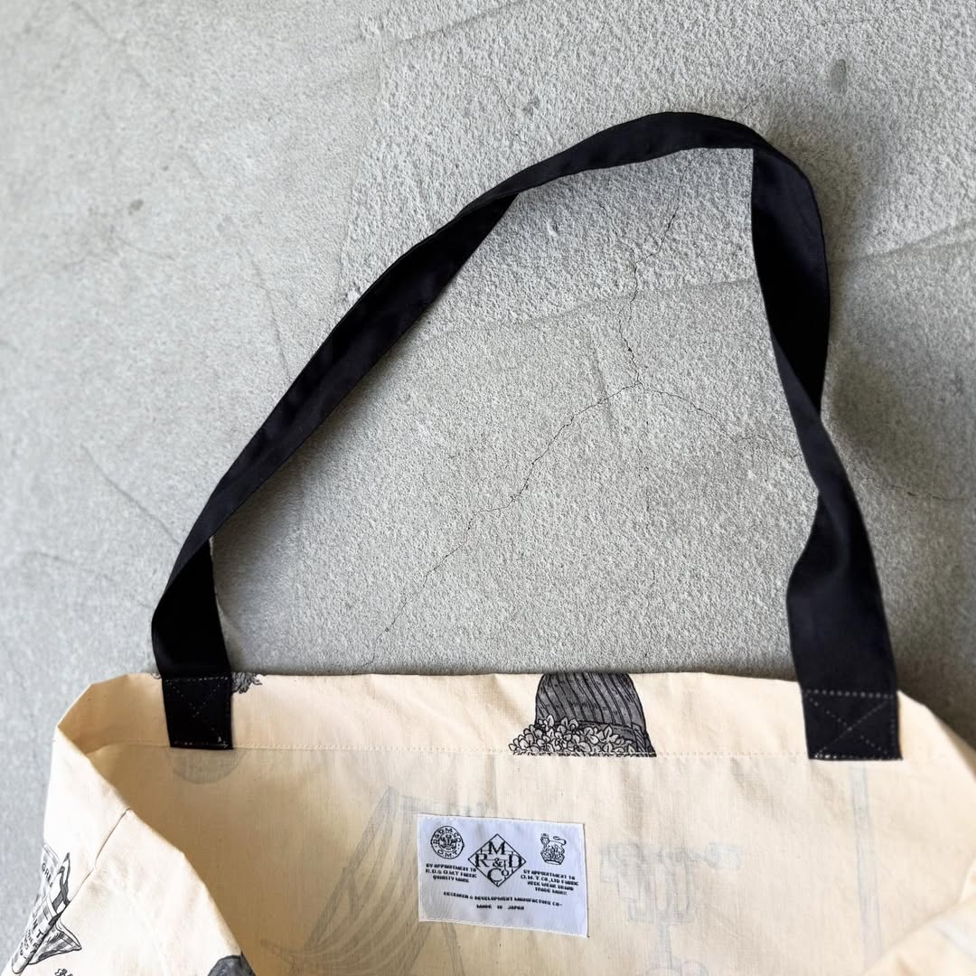 R&D.M.Co グレートグリーンサムトートバッグ