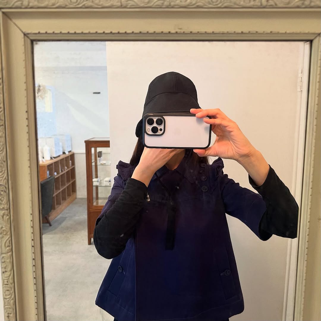 TENNE HANDCRAFTED MODERN ベンタイルコットンハット ブラック