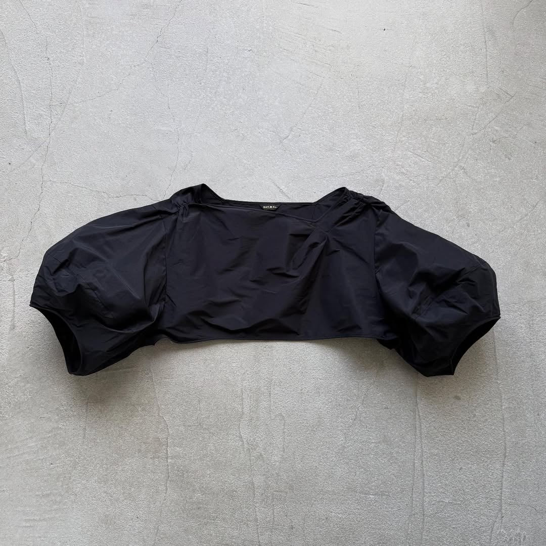 R&D.M.Co コットンポリエステルタフタプルオーバーボレロ