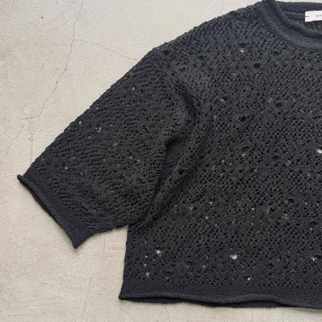 atelier naruse スキャッタードホールニットプルオーバー
