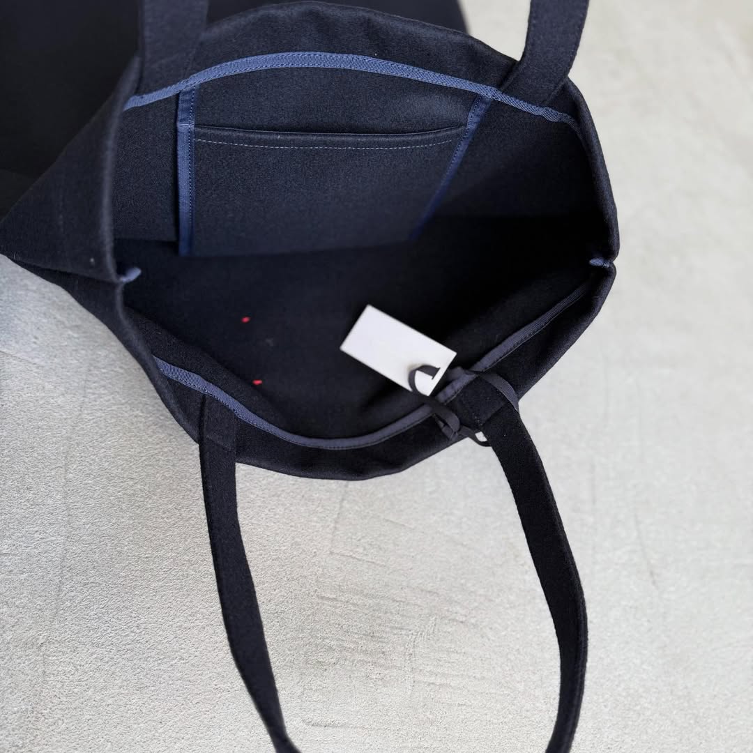 OLDMANS TAILOR メルトンウールトートバッグ