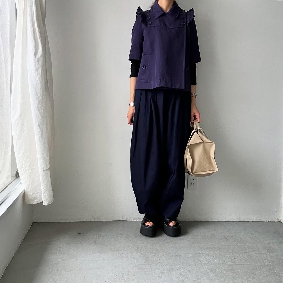 TENNE HANDCRAFTED MODERN ベンタイルコットンボストンバッグS キャメル