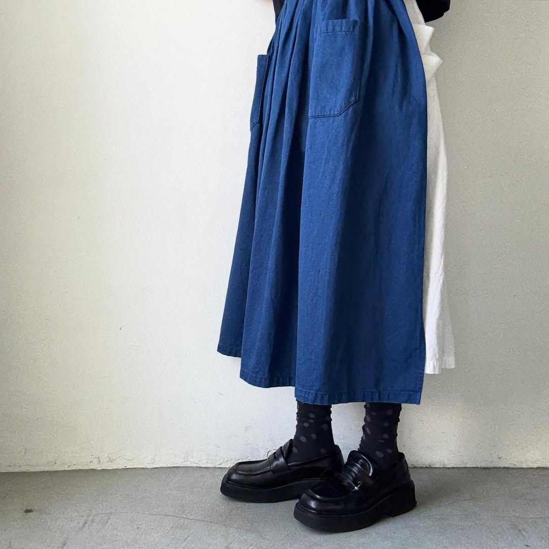 KURI BOTELLA ミズタマハイソックス ブラック