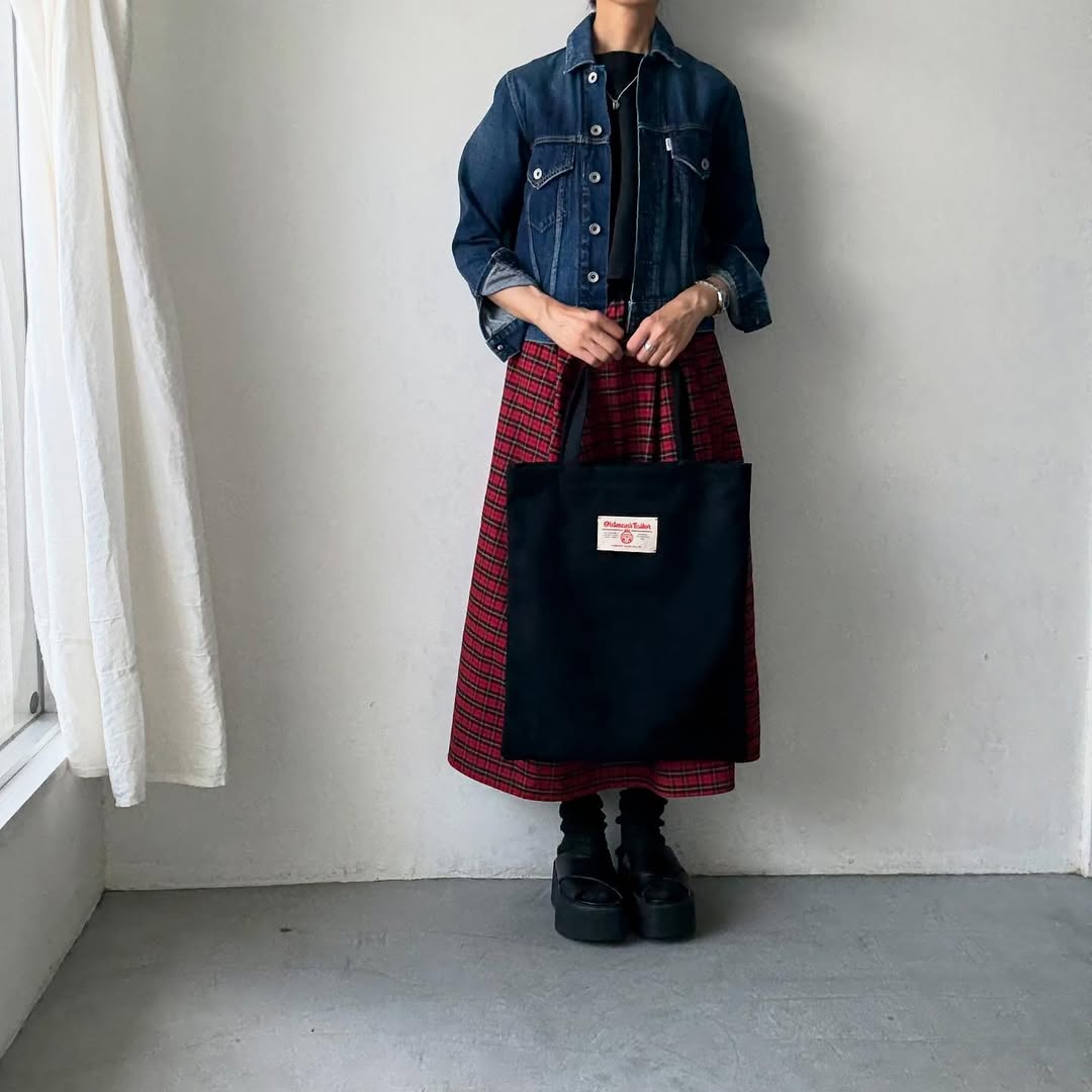 OLDMANS TAILOR メルトンウールトートバッグ
