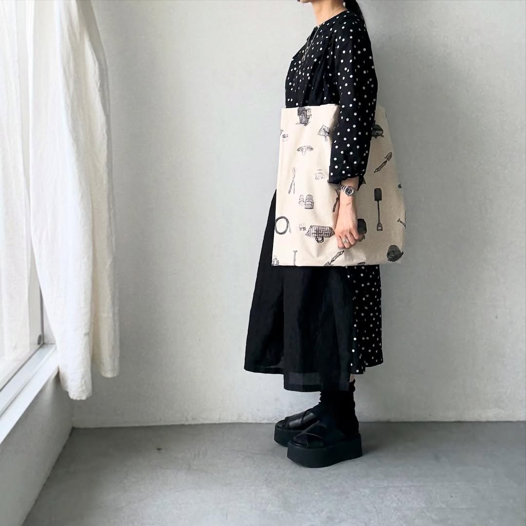 R&D.M.Co グレートグリーンサムトートバッグ