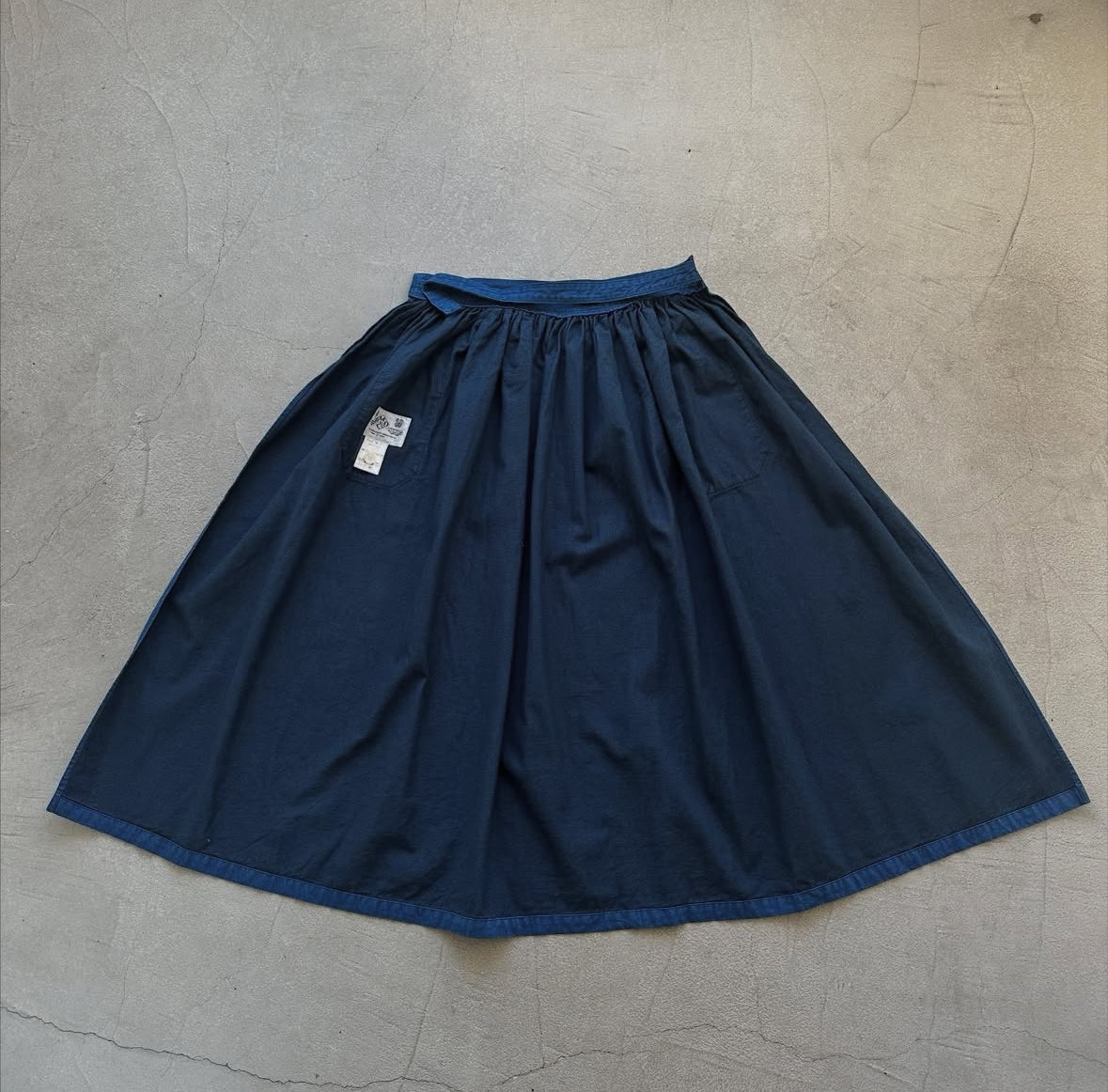 R&D.M.Co ライトオンスデニムサロンエプロン