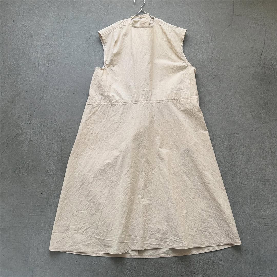 R&D.M.Co ハイカウントコットンパンチドバッグドレス