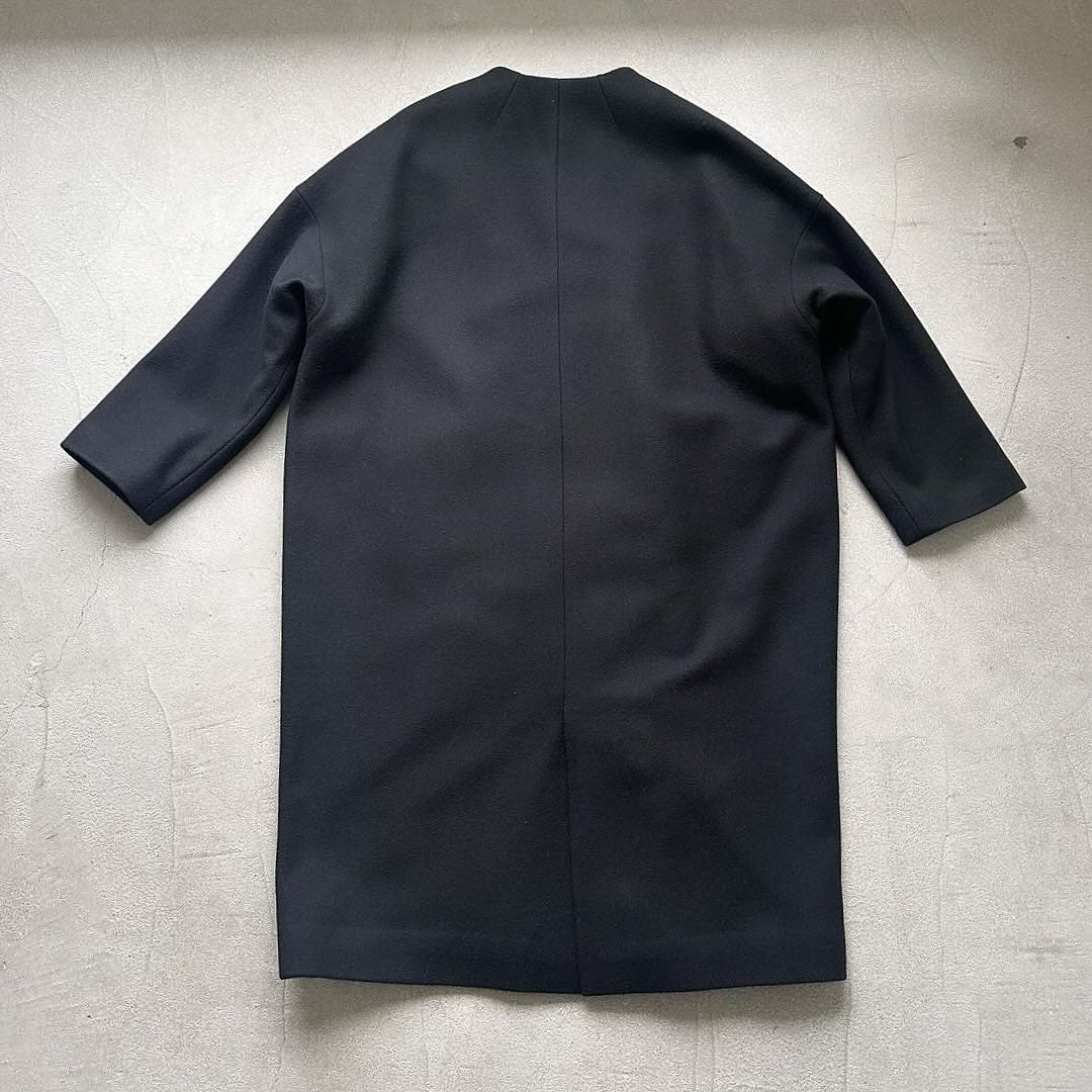 atelier naruse メルトンウールコクーンコート