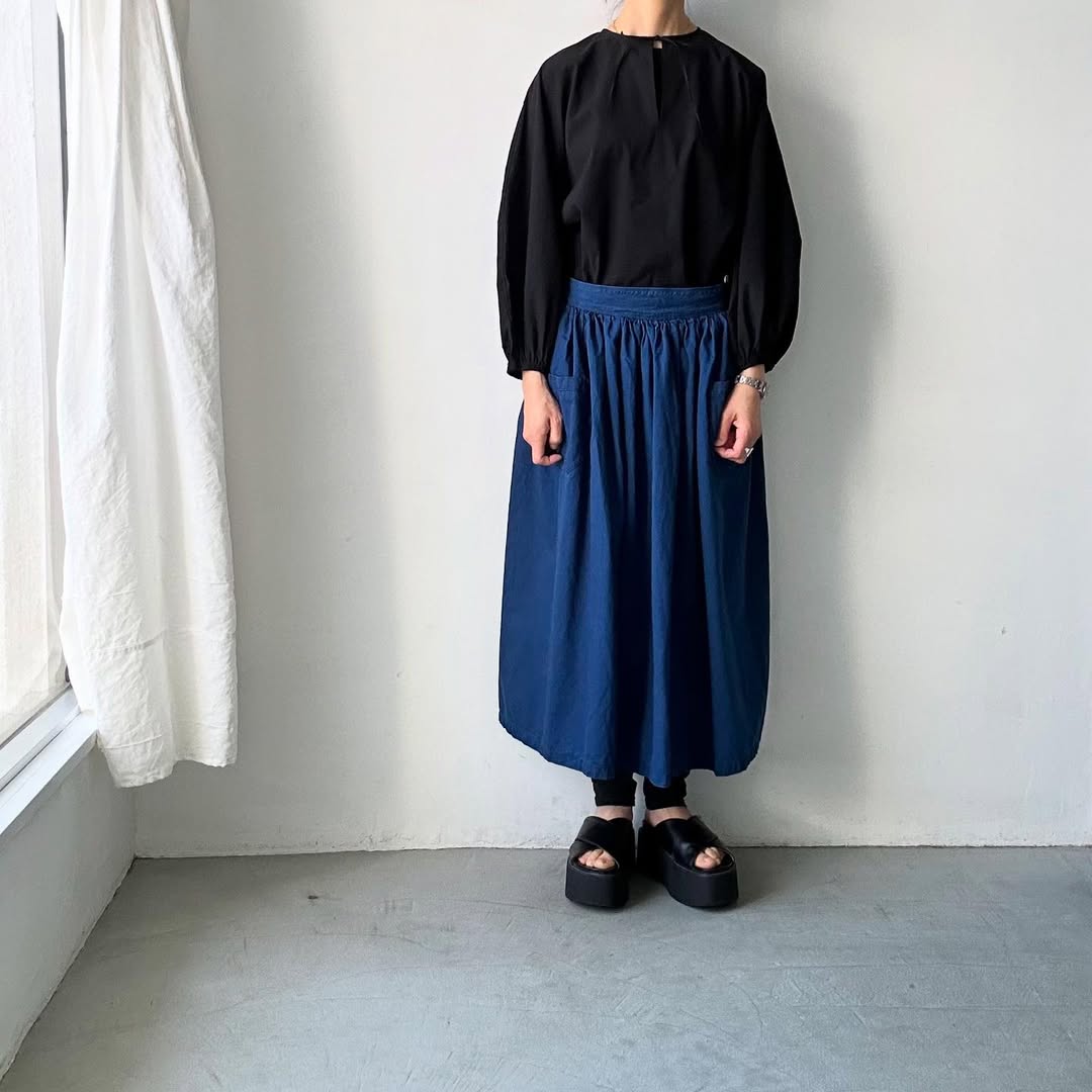TENNE HANDCRAFTED MODERN ボリュームスリーブプルオーバー