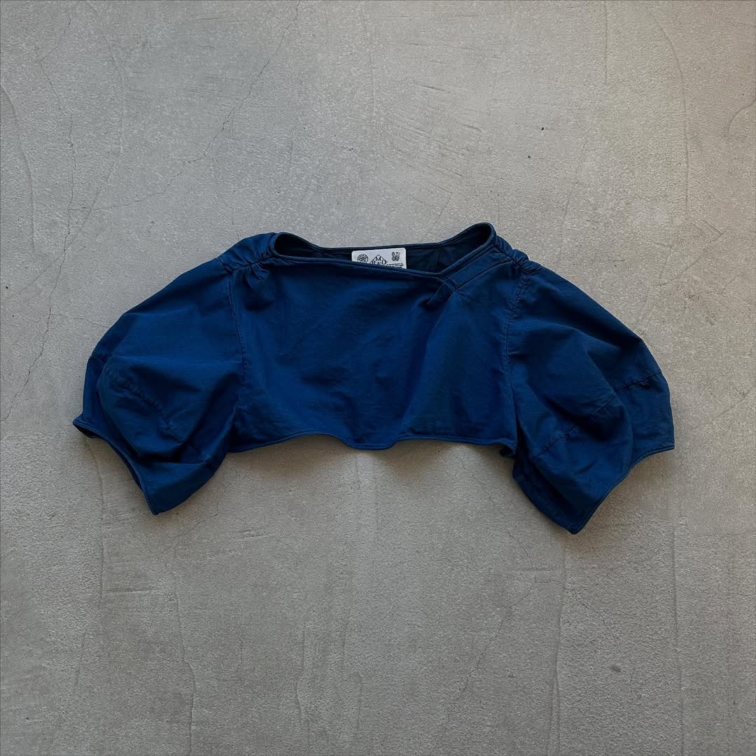 R&D.M.Co ライトオンスデニムプルオーバーボレロ