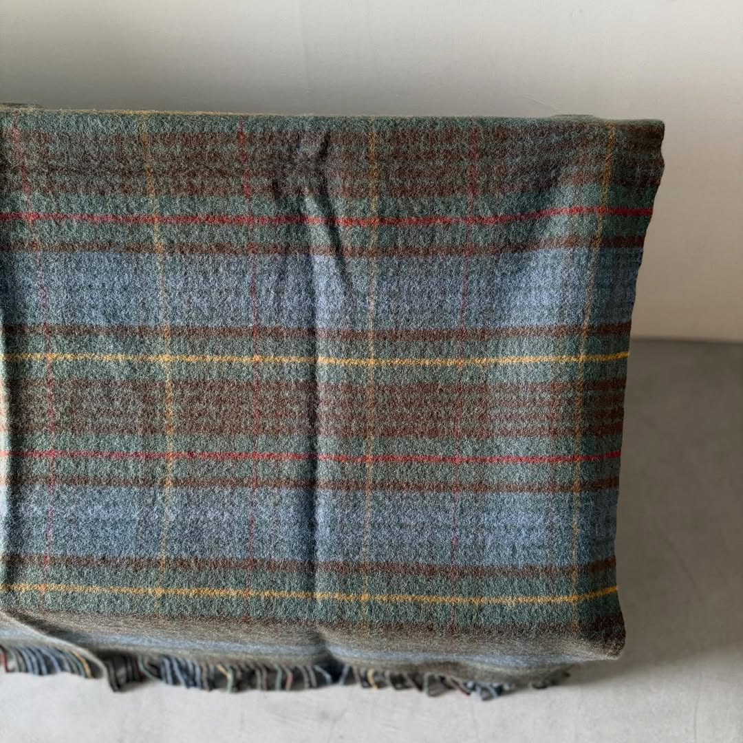 TWEED MILL ウールブランケット
Antique hunting stewart