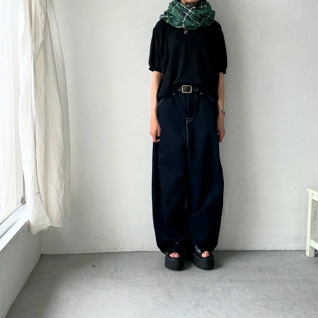 homspun 天竺クルーネックプルオーバー