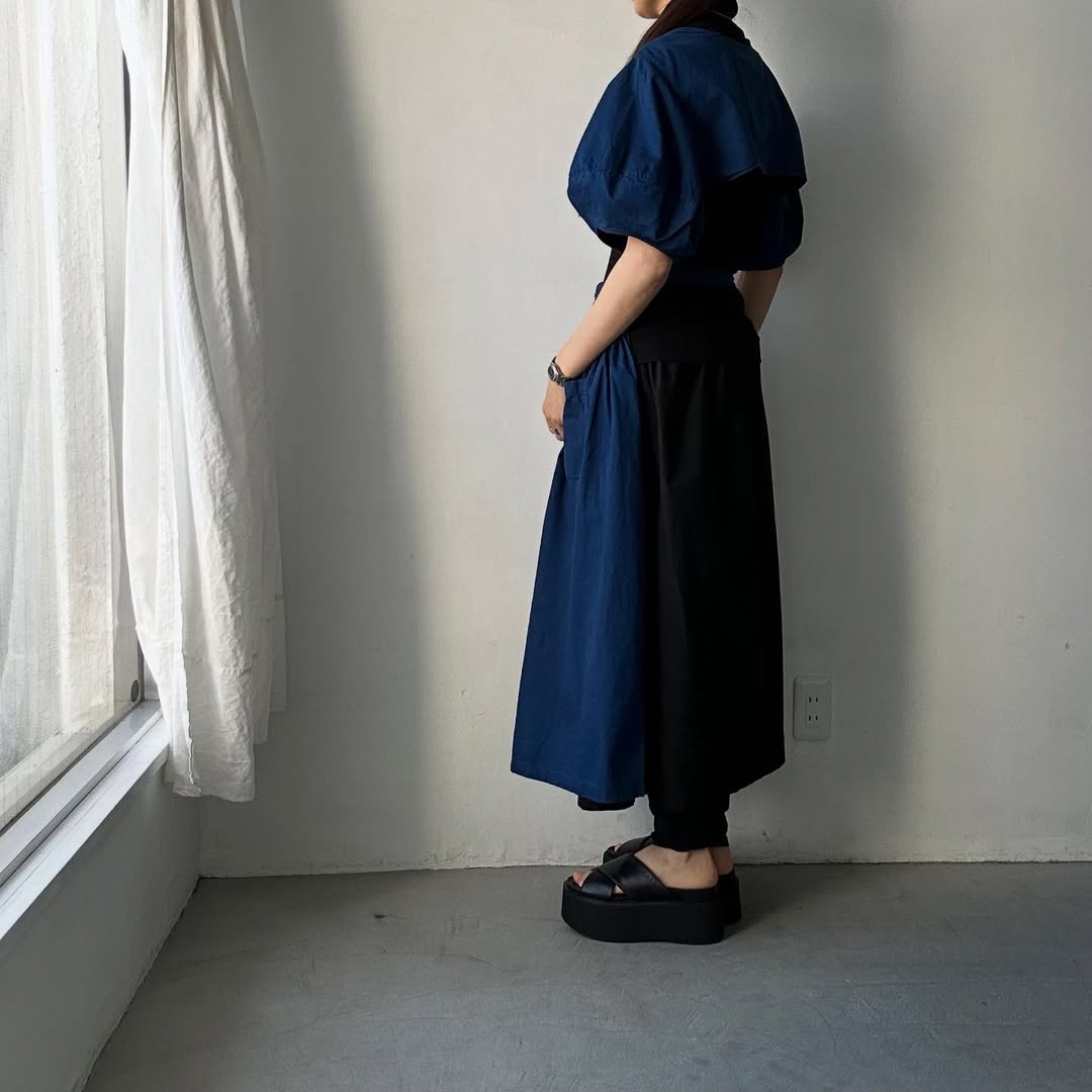 R&D.M.Co ライトオンスデニムプルオーバーボレロ