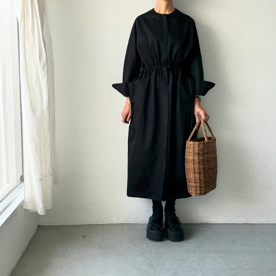 TENNE HANDCRAFTED MODERN ウエストストリングドレス