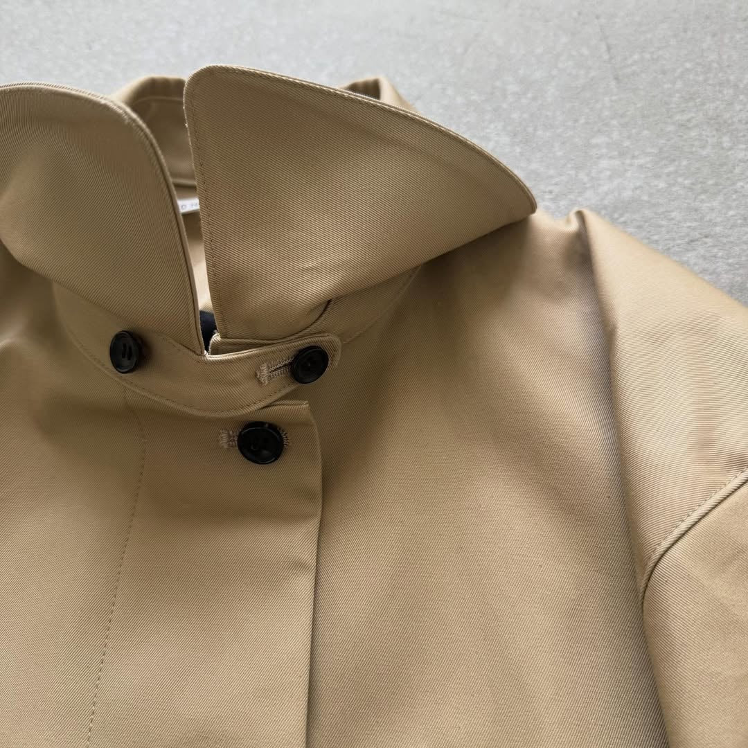 TENNE HANDCRAFTED MODERN ベンタイルショートケープコート