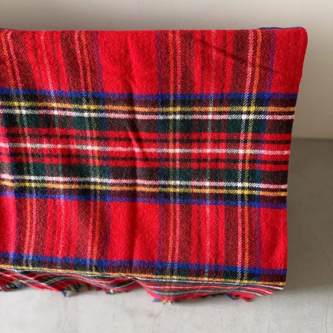 TWEED MILL ウールブランケット Royall stewart