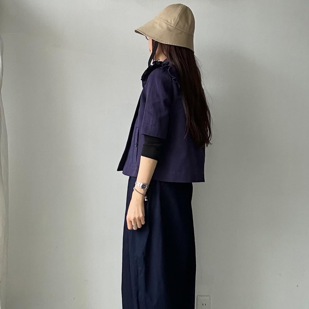 TENNE HANDCRAFTED MODERN ベンタイルコットンハット キャメル