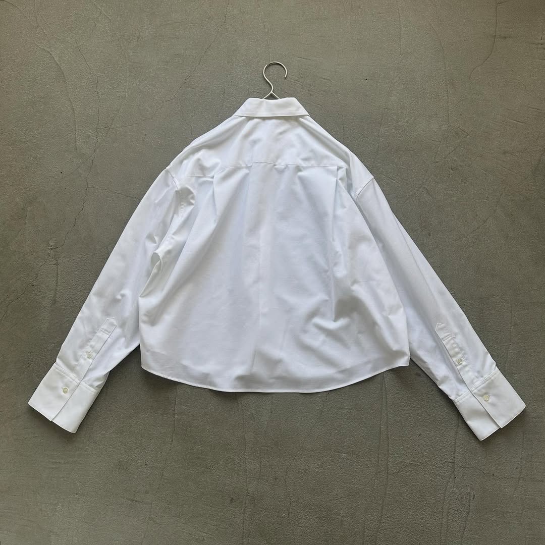 TENNE HANDCRAFTED MODERN レギュラーカラーシャツ(オックスフォード)