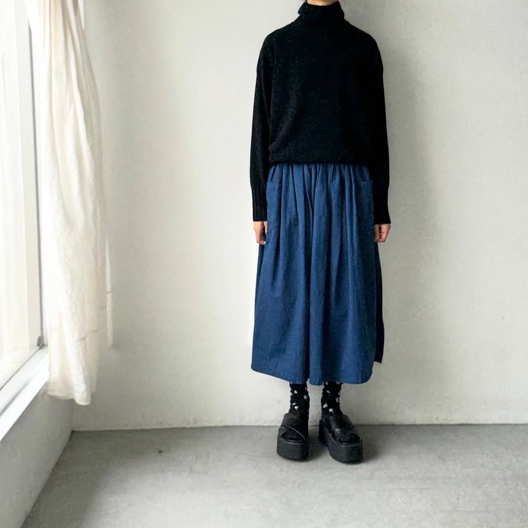 atelier d'antan Licari ウールカシミアタートルセーター