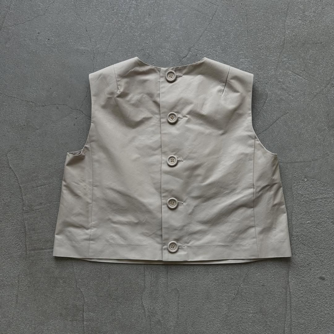 saqui タフタクロップドトップ