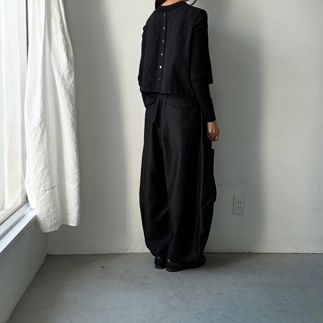 TENNE HANDCRAFTED MODERN ミリタリーバレルパンツ