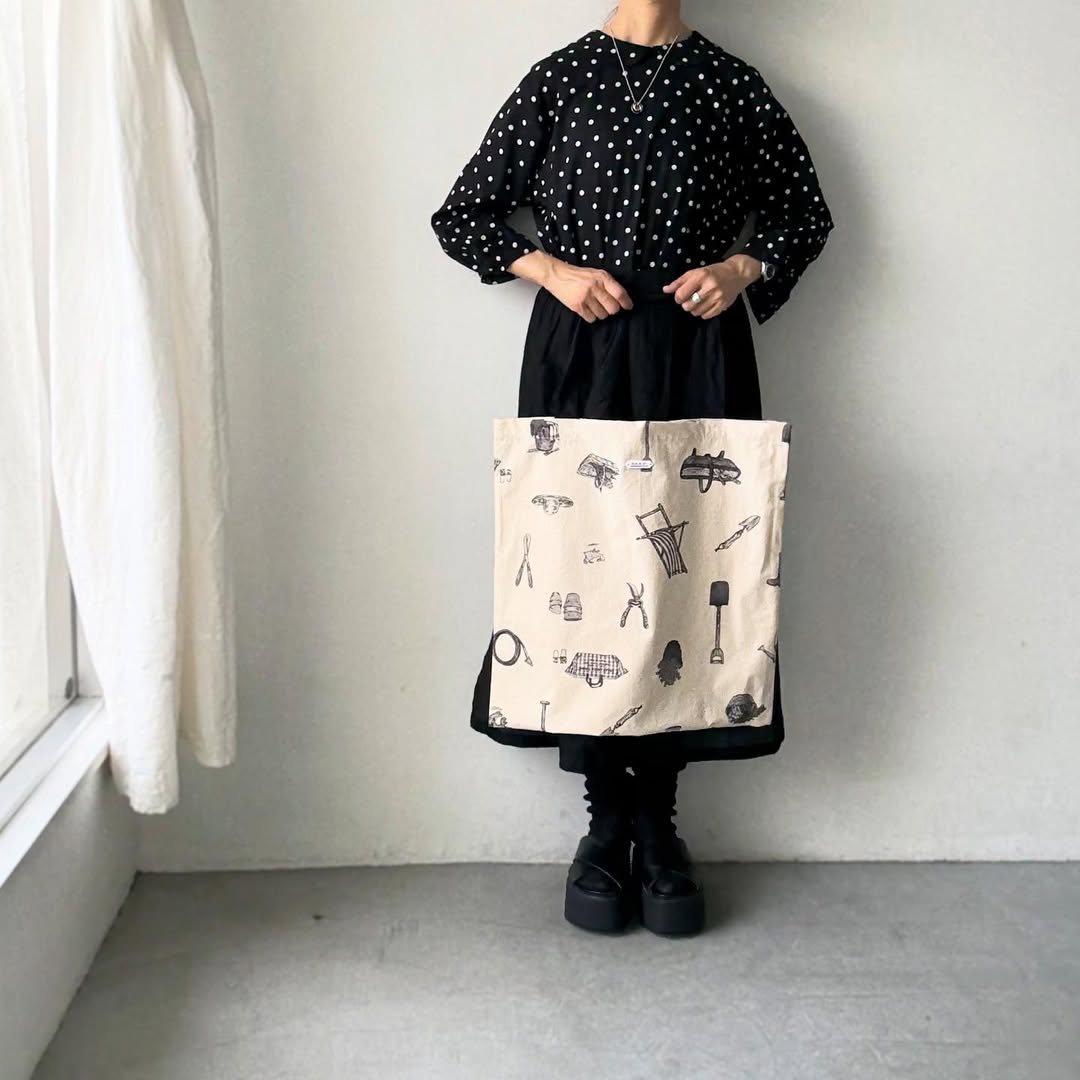 R&D.M.Co グレートグリーンサムトートバッグ