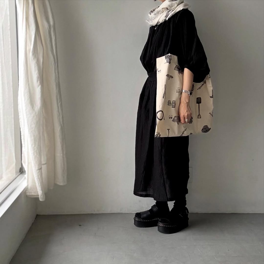 R&D.M.Co グレートグリーンサムガーゼショール