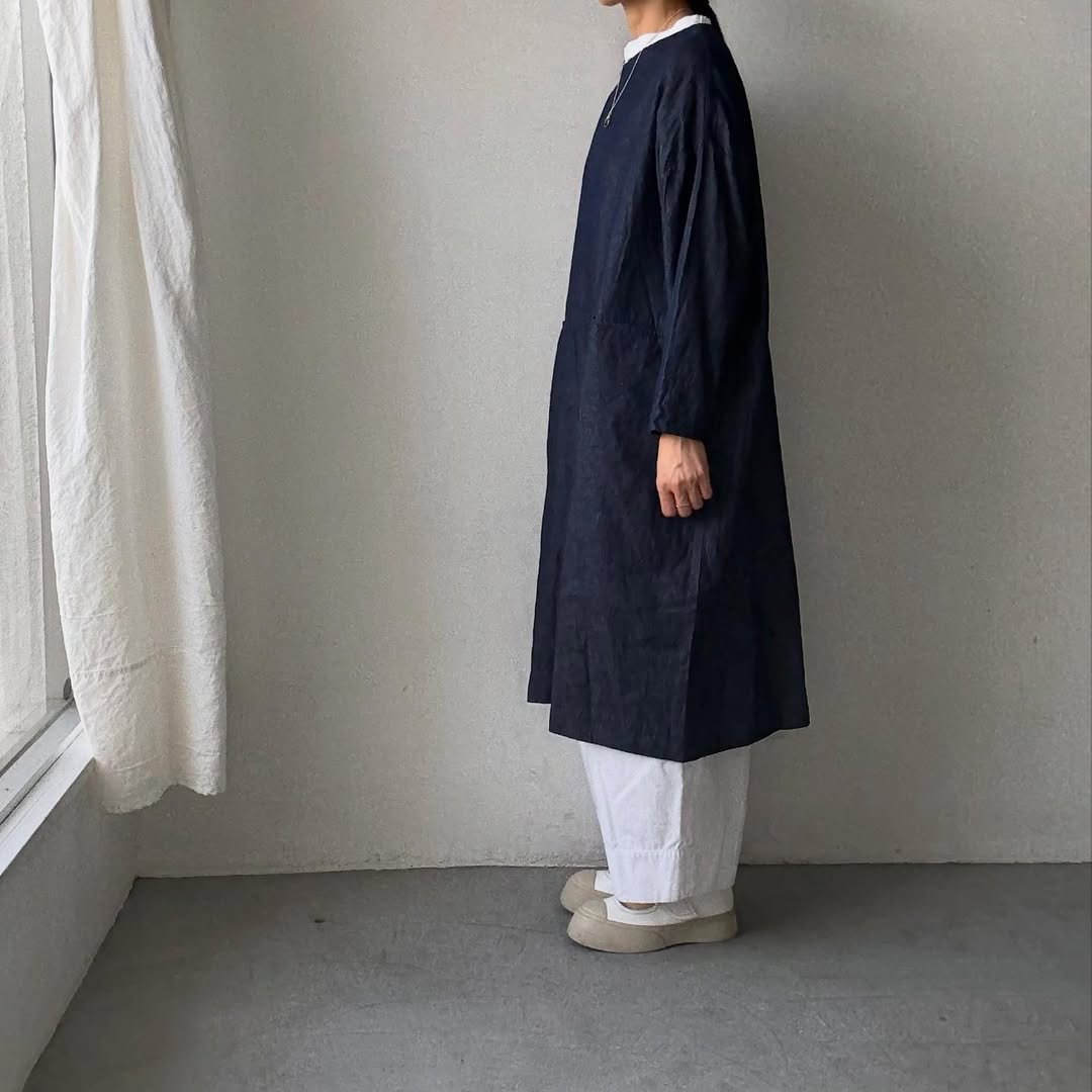 jujudhau デニムイージードレス
